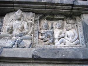 プランバナン寺院　ラーマヤナ浮彫