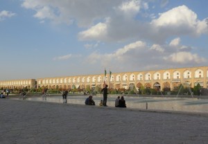 イスファハン　　イマーム広場