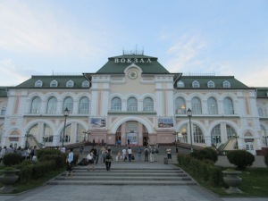 ハバロフスク駅舎