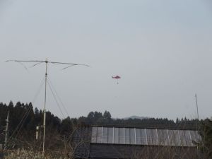 埼玉県防災ヘリによる消火活動